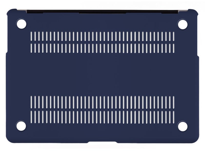 UESWILL Compatible with MacBook Air 13 inch Case 2010-2017 Release Model A1369 A1466, Smooth Matte Hard Shell Case Cover + Microfibre Cleaning Cloth, Navy Blue - Image 5